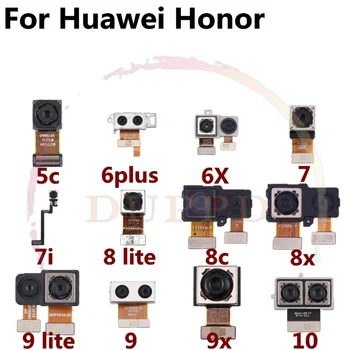 Оригиналът е За Huawei Honor 10 9 9x 8 8c 8x Lite 7 7i 6x 6 Plus 5C Задната Страна на Голям Основен Модул Камера, човек, обърнат към задния панел, Гъвкав Кабел