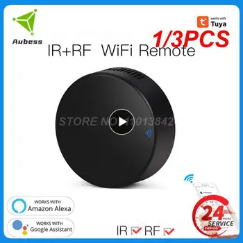 1/3 бр. дистанционно управление на Hristo IR WiFi Smart Universal Infrared RF Control за телевизор DVD AUD Работи с Алекса Home Alice