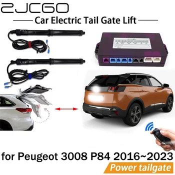 Електрическа система за повдигане на задната врата, комплект за повдигане на гърба на врати с електрически люк, автоматично открыватель задния капак за Peugeot 3008 P84 2016 ~ 2023