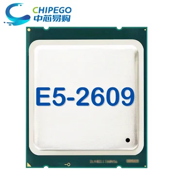 Xeon E5-2609 E5 2609 2.4 Ghz 10 Метра 6,4 Rm/с 4-ядрен процесор DDR3 1066 Mhz FCLGA2011 TPD 80 W CPU НА СКЛАД