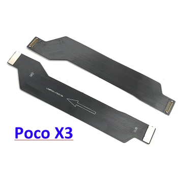 15 бр. Лот Новост За Xiaomi Poco X3 NFC Основната дънна Платка Конектор на дънната платка LCD Дисплей Гъвкав Кабел За Mi Poco X3 резервни Части