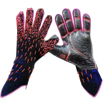 Професионални вратарские ръкавици Възрастни, Детски футболни Латекс Сгъстено защитни ръкавици за вратаря на Спортни футболни ръкавици вратарские