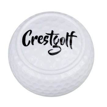 Плоски спортни топки за голф Двуслойни тренировъчните топки за голф Топки за голф в задния двор