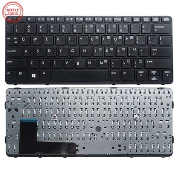 Новата американска клавиатура за лаптоп HP EliteBook 820 G1 820 G2 720 G1 720 G2 725 G2, БЕЗ точки, БЕЗ подсветка