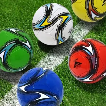 Футболна топка 5 размера, нов, устойчив на абразия, фланец тренировъчен топката, издръжлива футболна топка от PVC утолщенного