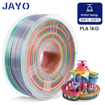 JAYO PLA/PETG/SILK/PLA Meta Filament 1 ролка Конец за 3D-принтер 1,75 мм 3d Направления PLA Печатни Материали за 3D-принтер и 3D-Химикалки