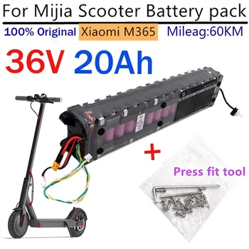 36V 20Ah 18650 Литиева батерия 10S3P мощност от 250 W ~ 600 W, е Подходящ За Специални батерията Електрически скутер Mijia M365