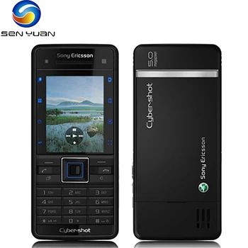 Sony Ericsson C902 Реновирана-Оригинален отключени телефон C902, 5-мегапикселова камера, мобилен телефон, FM радио, GPS, електронна поща, музика в MP3 формат