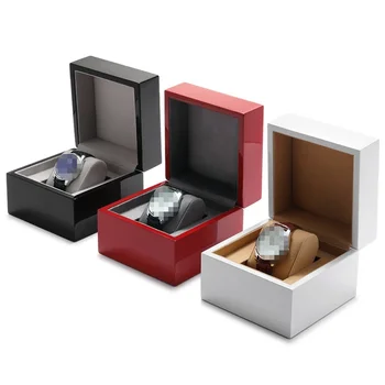 Кутия за съхранение на часовници от масивна дървесина от висок клас, кутия за часовници, гривни, витрина за гривни.