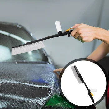 Четка за почистване на автомобил, за да проверите за измиване на автомобила Brochas Para Limpiar спрей сапун с дълга дръжка