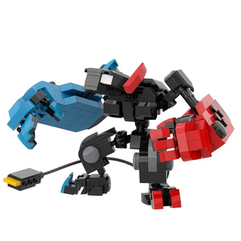 Трансформиращ растежен механичен робот, мультяшная игрална конзола, строителни блокчета, играчки, комплекти 