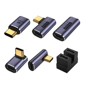 USB Адаптер C, connector Type C, адаптер Type-c, конвертор на данни 40 gbps