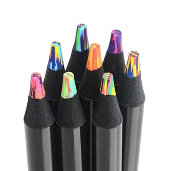8 преливащи се Цветове моливи за възрастни, цветни моливи за рисуване, colorization, да скицирате