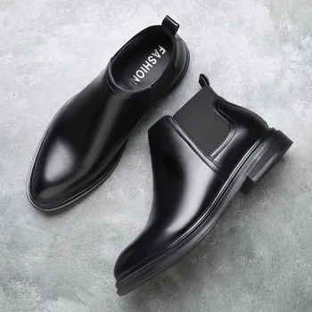 Мъжки обувки; Нови черни мъжки обувки 