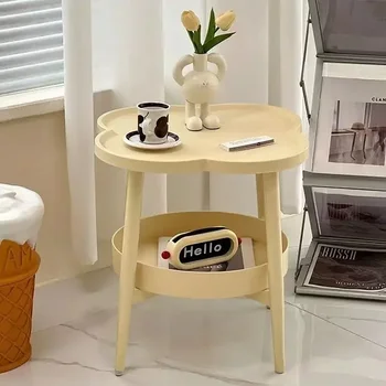 Креативен маса Mesas Диван-нощно шкафче Модерен минималистичен маса в домашния интериор за спални, хол, Пътуваща полк, Малки масички, мебели