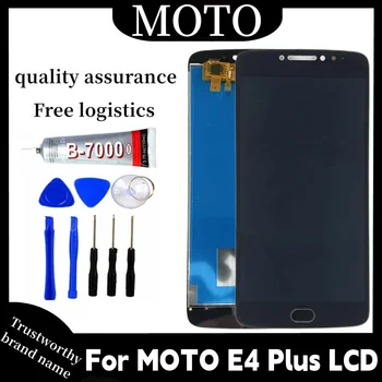 Оригиналът е За Motorola Moto E4 Plus LCD дисплей С touch screen Digitizer XT1770 XT1773 XT1771 XT1772 Екран В Събирането на Бразилската Версия