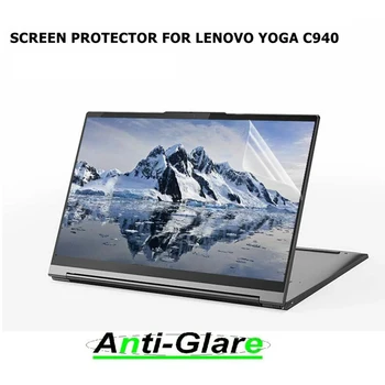 2X Ултра Прозрачна/С Антирефлексно покритие/Защита от Синьо Излъчване на Защитно покритие за лаптоп Lenovo Yoga C940 14 