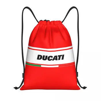 Джет състезания Sprot Ducatis Раница на съвсем малък Спортен спортна чанта за жени, Мъжки раница за пазаруване