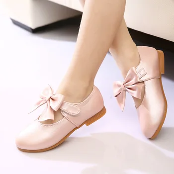J Ghee/Обувки за момичета; новост 2020 г.; сезон пролет-есен, детски обувки принцеса с лък; висок клас детски обувки за момичета; Сандали за момичета 21-36 години;