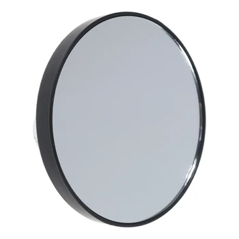 Мощен 10-кратен огледало с вендузата, джобно огледало в близък план, кръгло огледало за грим с сверхувеличением