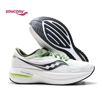 Мъжки маратонки за бягане Saucony victory 21, дишащи Дамски Леки, тежкотоварни, с неплъзгащи възглавница, Ежедневни луксозни обувки за тенис