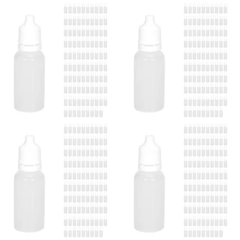 400ШТ празни пластмасови бутилки-пипети с обем от 15 ml за течности за очни медицина пипети за еднократна употреба