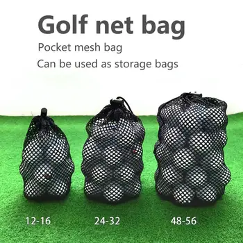 Окото чанта за голф и Специална мрежа голф чанта Найлон окото чанта за съхранение на топката Чанта може да побере сетчатую торба за топки за голф Титуляр за носене на топки за голф