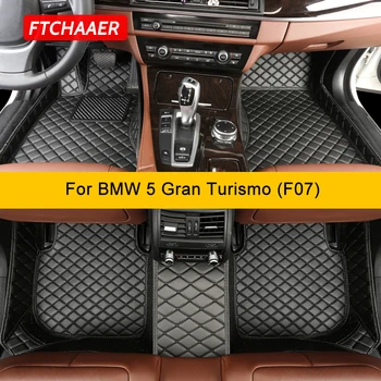 FTCHAAER по Поръчка на Автомобилни Стелки За BMW 5GT Gran Turismo F07 2009-2017 Автомобилни Килими За Краката Coche Accessorie