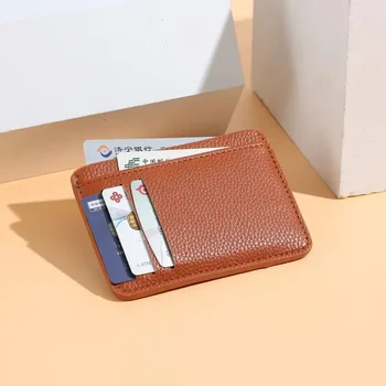 Нова мода и проста корейската версия на новия мъжки скоба за картички дамски чанти и калъфи за карти чантата подарък на компанията избухна