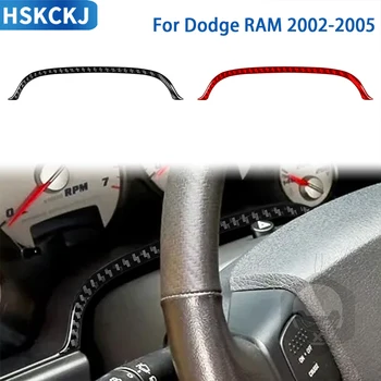 За Dodge RAM 2002 2003 2004 2005 Аксесоари от въглеродни влакна, измерване на Скоростта на превозното средство, Стикер за горната облицовки, Декорация