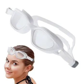 Очила за плуване, Водни очила, Очила за басейн, 3D Дизайн Нещастници, Широк зрителен ъгъл от 180 Градуса, Добър ефект за Предпазване от Замъгляване, Дизайнът на моста на носа