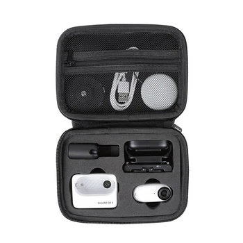 Портативна Мини Чанта За Съхранение на Екшън-Камера Insta360 GO 3 устойчив на удари EVA Защитен Калъф За Носене на Аксесоари Insta360 GO 3