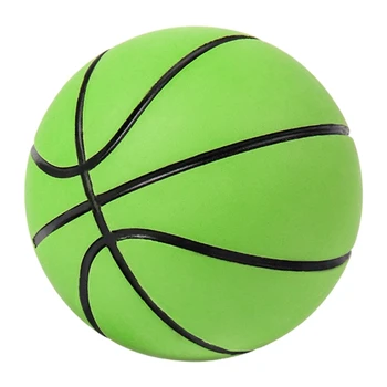Мини-баскетболна топка за стрес, малка мека гумена баскетболна топка за изстискване, за стреса, за партита, интериор на училищна степен
