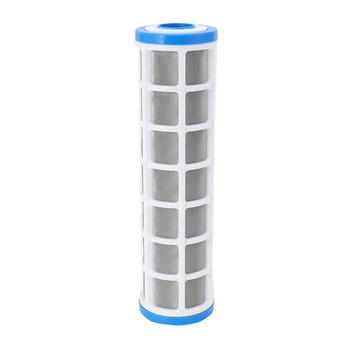 4X10-Инчов Мрежест филтър от неръждаема стомана, Предварителен филтър за пречистване на вода от котлен камък