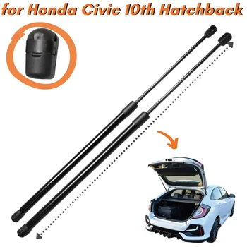 Брой (2) Проверката на багажника за Honda Civic MK10 Хетчбек с Спойлером 2016-2021 560,5 мм Подемник задната врата на Багажника Поддържа Газови пружини Амортисьор