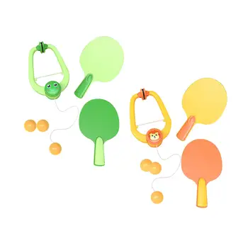 Висящи лопатка за маса за тенис и топки за пинг-понг Домашна играчка за родители и деца
