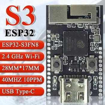 МИНИ-Такса за разработка на ESP32-S3 за Arduino 2.4 G Wifi BT Модул на Оригиналния Чип ESP32-S3FN8 8MB Flash 28Pin Type-C ESP32 S3