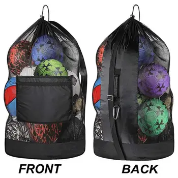 Спортни сакове за топки на съвсем малък, футболна mesh bag, баскетбол раница, чанта за съхранение на футболни волейбол топки, чанта за принадлежности за гмуркане