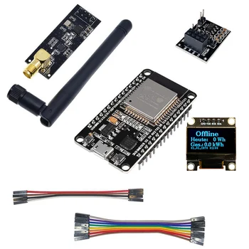 Лесен за инсталиране решение OpenDTU за Hoymiles САМ Kit Дисплей SSD1306 ESP32 и антена NRF24L01 за бърза настройка на фотоэлектрического мониторинг