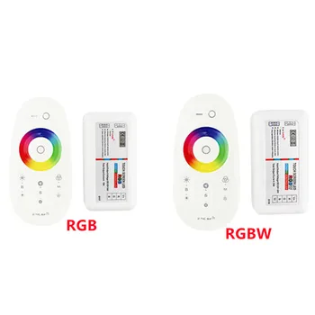 2,4 G RGBW RGB Led Сензорна Лента RF Controler Екран DC12-24V 18A Канал за Дистанционно Управление за RGB/RGBW 3528 smd 5050 5630 ленти