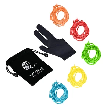 Професионални струни за Йо-Йо, 5 бр. (цветът е случаен), ръкавица Йо-Йо, чанта за йо-йо
