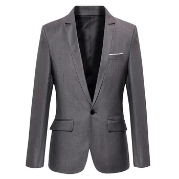 Lin2203-Мъжки костюм, вълнен бизнес високо качество