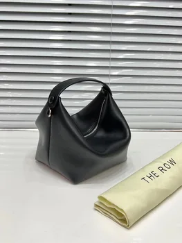 Чанта-обяд-бокс 2023 нова нишевая дизайнерска чанта Дамска кожена чанта
