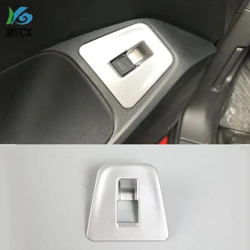 Автомобилни аксесоари, Интериор LHD ABS Панел бутон за включване порта на задния багажник за Volkswagen Tiguan L 2017 2018 2019 Автомобилен стайлинг