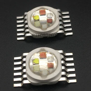 RGBW (RGB + W + UV) 4*5 W 15 W Led лампи С Излучающими Диодами За Сценичното Осветление с Висока Мощност LED 45mil Epistar Chip LED