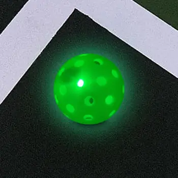 Топка за пиклбола с led осветление Специално проектиран 74-мм топка за пиклбола за провеждане на състезания и тренировки на открито и Аксесоари за пиклбола