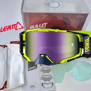 подарък: Чанта, лещи или кутии, слънчеви очила Leatt Скоростта 6.5, двуслойни фарове за велосипедни състезания очила Leatt Скоростта 6.5