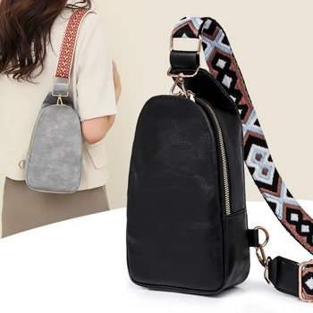 Модерен женски чантата си малка чанта през рамо за жени, чанта през рамо, чантата си за телефон, мини-държач за карти от изкуствена кожа, дамски портфейл