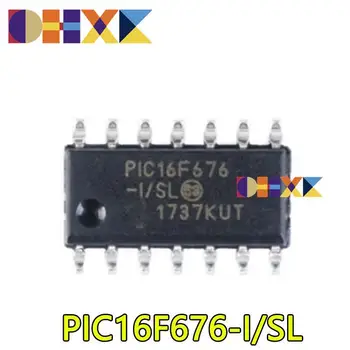 【10-5ШТ】 Оригинален микроконтролер PIC16F676-I / SL SOIC-14 / 8-битов чип