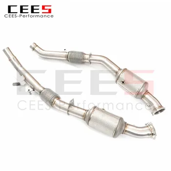 Изпускателна система CEES за Mercedes Benz ML320 ML350 ML400 Колектори С катализатор, Изпитвателна тръба, конвертор, Канализация тръба с високо поток